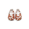 Tartan Pattern Cloth Doll Bowknot Shoes PW-WG66145-02-1