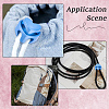 100Pcs 10 Colors Plastic Cord Locks FIND-SP0005-12-6