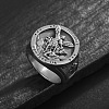 304 Stainless Steel Finger Rings for Men FS-WG3C010-10-2