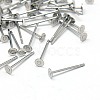 Non-Tarnish 304 Stainless Steel Stud Earring Findings X-STAS-E025-8-1