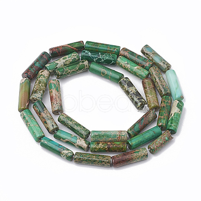 Synthetic Imperial Jasper Beads Strands X-G-S322-002F-1-1