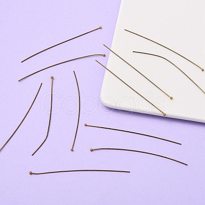 Brass Ball Head Pins LS-RP0.7x70mm-AB-1