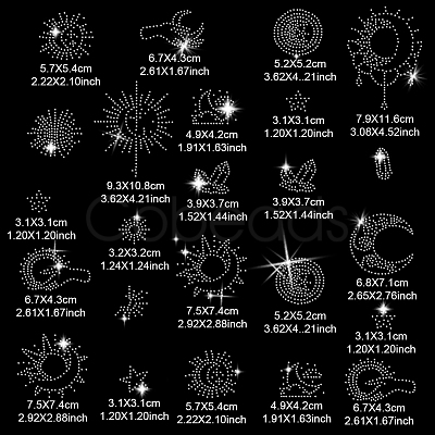 Glass Hotfix Rhinestone DIY-WH0580-82A-1