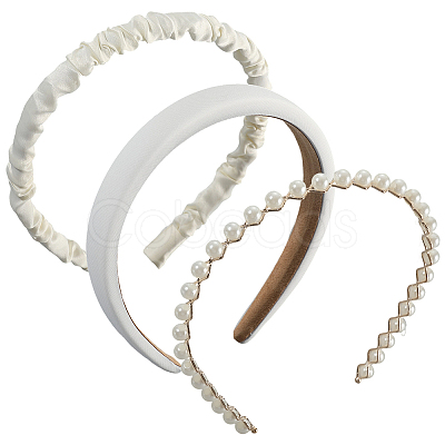 Elegant Cloth Hair Bands AJEW-WH20033-045D-1