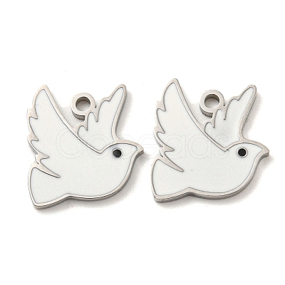 316 Surgical Stainless Steel Charms STAS-G325-06P-1