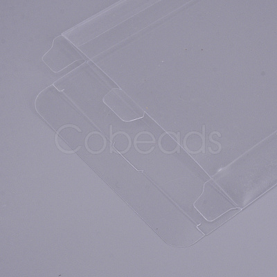 Transparent PVC Box Candy Treat Gift Box CON-WH0074-10C-1