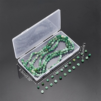 Natural Green Aventurine Bead Strands G-AR0001-31-1