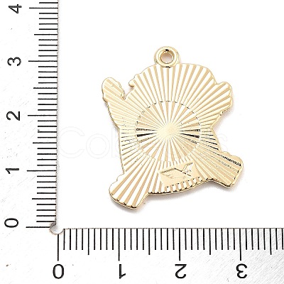 Christmas Theme Alloy Enamel Pendants X-ENAM-D060-04H-1