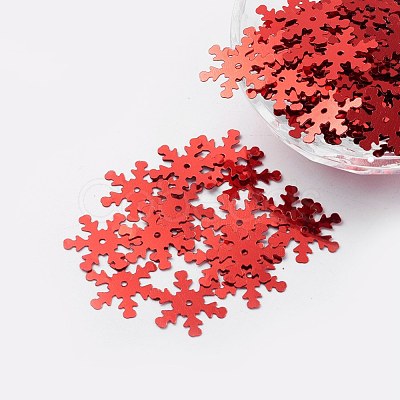 Ornament Accessories Plastic Paillette/Sequins Beads PVC-E001-04-YD02-1