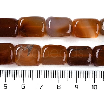 Natural Red Agate Beads Strands G-M403-D05-01-1