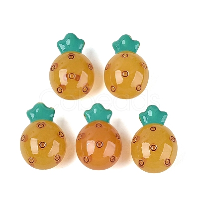 Imitation Jelly Effect Acrylic Beads OACR-N126-09A-1