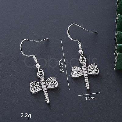 Brass & Alloy Dangle Earrings FS-WG95800-07-1