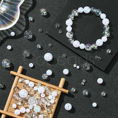 Mixed Styles Acrylic Beads OACR-CJ0002-02-1
