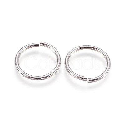 Tarnish Resistant 304 Stainless Steel Saw Cut Open Jump Rings STAS-P212-25P-03-1