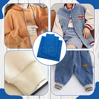 Cotton with Spandex Ribbing Fabric for Cuffs FIND-WH0260-39E-1