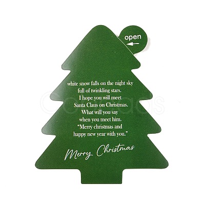 Christmas Theme Paper Self-Adhesive Stickers DIY-M070-10E-1