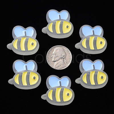 Transparent Acrylic Beads X-MACR-S374-06B-07-1