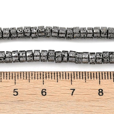 Electroplated Synthetic Non-Magnetic Hematite Beads Strands G-U003-16B-1