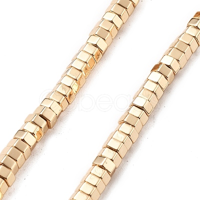 Electroplated Synthetic Non-magnetic Hematite Beads Strands G-M095-G01-02KCG-1