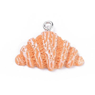Resin Pendants RESI-K009-08P-1