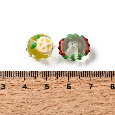 98Pcs Fruits Theme Resin Enamel Beads RESI-Z041-02-1