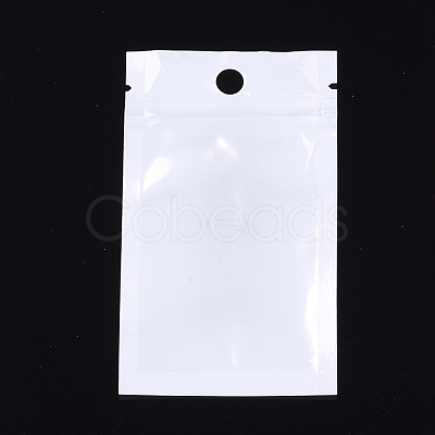 Pearl Film Plastic Resealable Packaging Bags OPP-R003-6x10-1