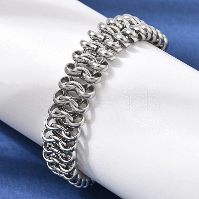 12MM 316L Surgical Stainless Steel Link Chain Bracelets SA-CBAB122-04P-1