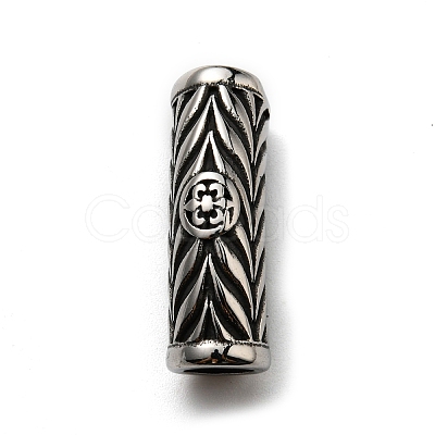 304 Stainless Steel Beads Hand Polished STAS-D166-50AS-1