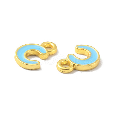 Alloy Enamel Pendants ENAM-P247-01MG-C-1