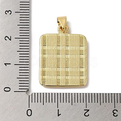 Rack Plating Brass Pendants KK-B092-42G-I-1