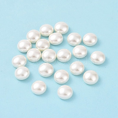 Shell Pearl Half Drilled Beads BSHE-G011-01-10mm-1
