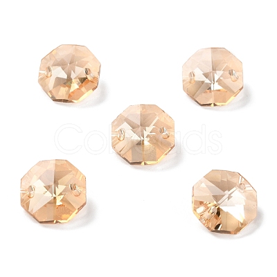Electroplate Glass Links Connectors LS-EGLA-I014-01J-1