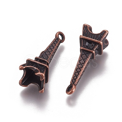 Tibetan Style Alloy Pendants EA9450Y-R-1