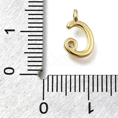 Brass Micro Pave Cubic Zirconia Pendants KK-B132-12G-C-1