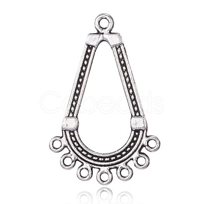 Tibetan Style Alloy Chandelier Component Links PALLOY-G118-04AS-1