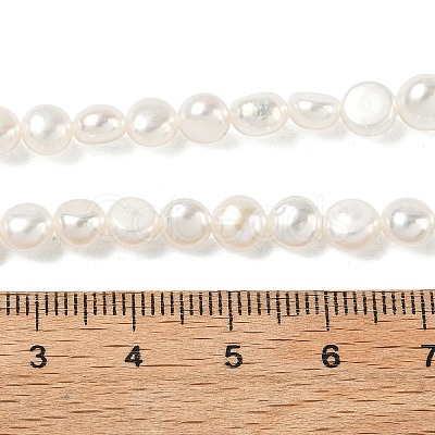 Natural Cultured Freshwater Pearl Beads Strands PEAR-C004-21E-1