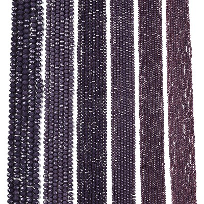 Opaque Solid Color Imitation Jade Glass Beads Strands LS-EGLA-A044-P6mm-D11-1