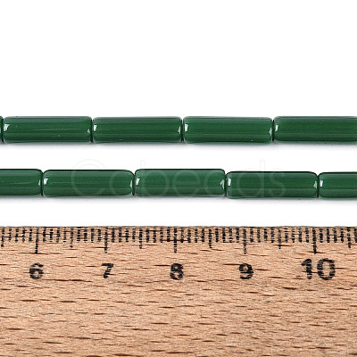 Opaque Solid Color Glass Beads Strands GLAA-N070-01A-C04-1
