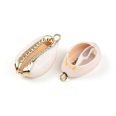 Cowrie Shell Pendants SSHEL-S258-01A-1