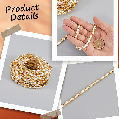 CutHollow 10Yards Oxidation Aluminum Rope Chains CHA-CL0001-01B-01-1