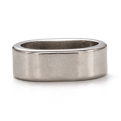 Non-Tarnish 201 Stainless Steel Slide Charms/Slider Beads STAS-L255-002P-1