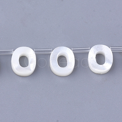 Natural Sea Shell Beads SHEL-T012-60O-1