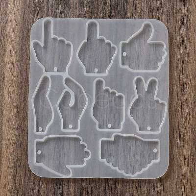 Gesture Pendant DIY Silicone Mold SIMO-C012-02-1