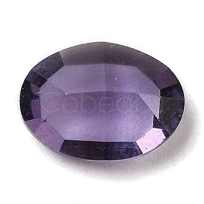 Pointed Back Glass Rhinestone Cabochons GLAA-B012-44A-1