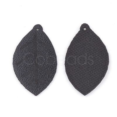 PU Leather Pendants X-FIND-T020-068A-1