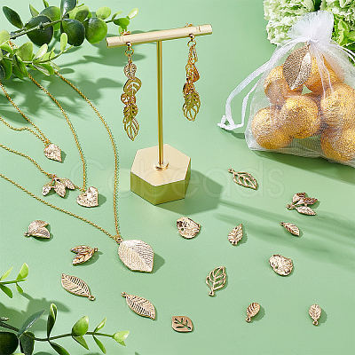 52Pcs 13 Style Alloy Pendants FIND-PH0005-51-1