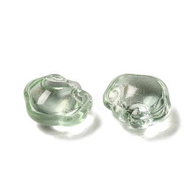 Transparent Glass Pendants GLAA-D025-08D-1