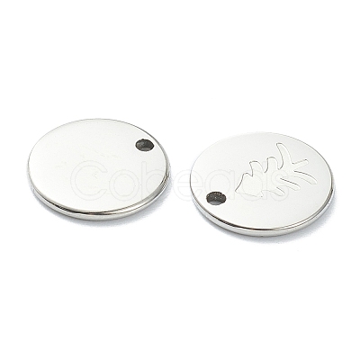 Non-Tarnish 304 Stainless Steel Charms LS-STAS-P280-13P-1