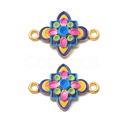 3D Printed Alloy Connector Rhinestone Settings FIND-B051-02B-G-1