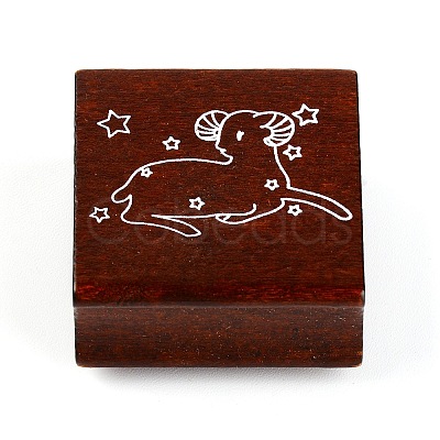 Wood DIY Stamps DIY-WH0246-24C-1